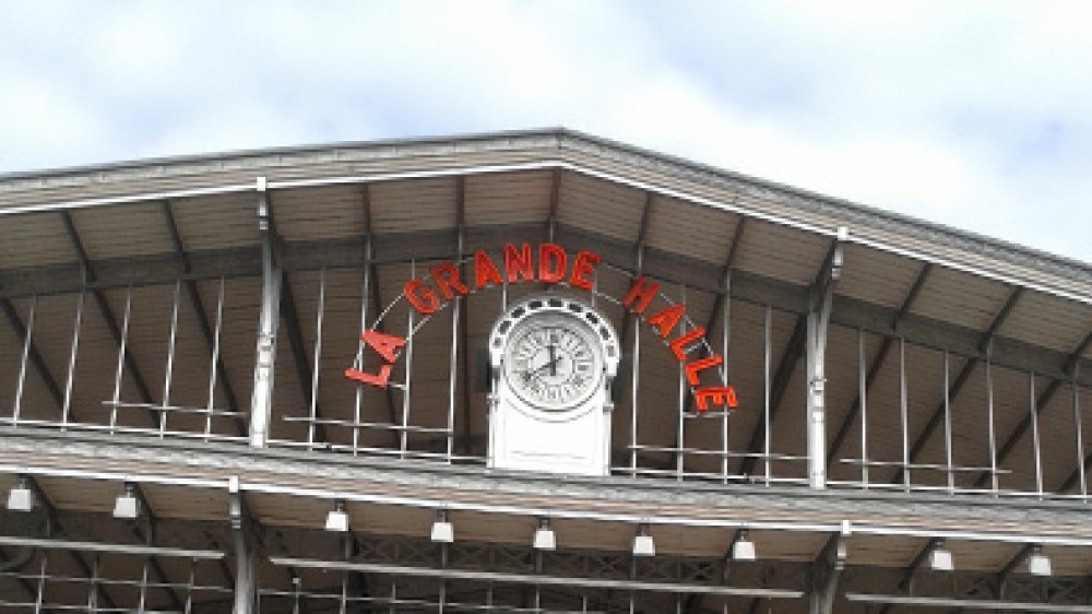La Grande Halle de la Villette avec Joliot-Curie