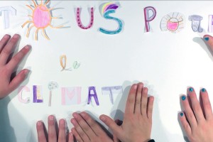 Projet photo/vidéo avec des CM2 de l'école Planchat (20e) dans le cadre de Tous pour le Climat !