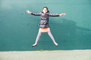 Séance photo avec des 9 / 12 ans à Pierrefitte pendant un atelier à la Toussaint