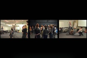 Retours sur les moments d’accompagnement artistique avec Sarah CLÉMENT-COLAS, Jean-Noël BRUGIÈRE, Florence CHANTRIAUX, dans le cadre de la formation pluridisciplinaire en octobre 2015 en partenariat avec l'ANRAT, le FAP et la Mgi