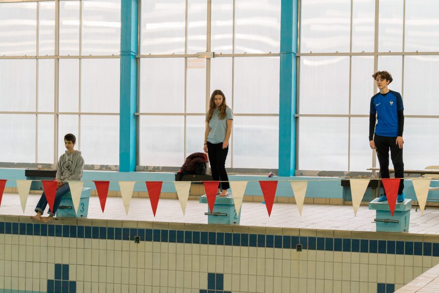 Image du tournage « À juste titre » par des élèves de 1ère du lycée Michelet