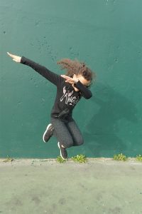 Séance photo avec des 9 / 12 ans à Pierrefitte pendant un atelier à la Toussaint